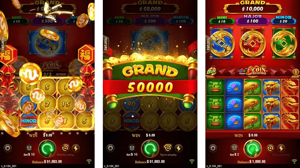 3 Coins Game247 Bonus